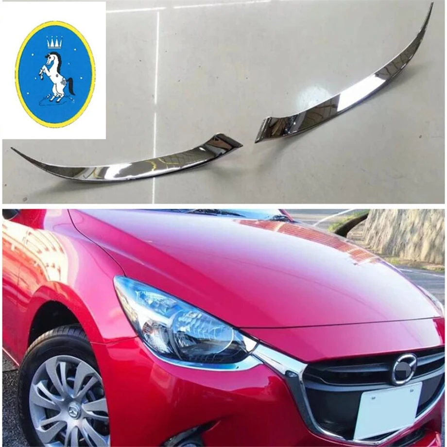 Автоаксессуары Yimaautotrims передняя фара декоративная лента для век и бровей