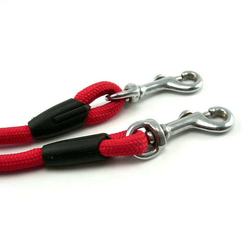 Solid-Nylon-Leashes-Leads-For-Two-Dogs-Double-Leashes (2)