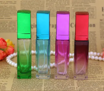 

20ml Spray Bottle of Colored Glass Bottles Perfume Spray Bottle Metal Perfume Bottle 2PCS/LOT