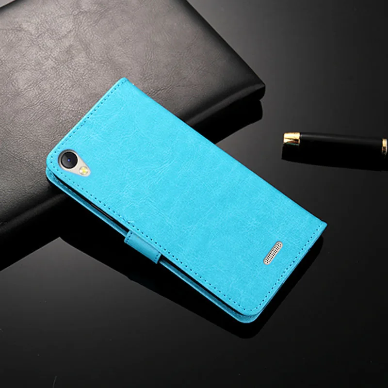 

YSW For BQ BQ-5008L Brave Case Wallet Case with Card Slot and Kickstand PU Leather Flip Flap Case For BQ 5008L