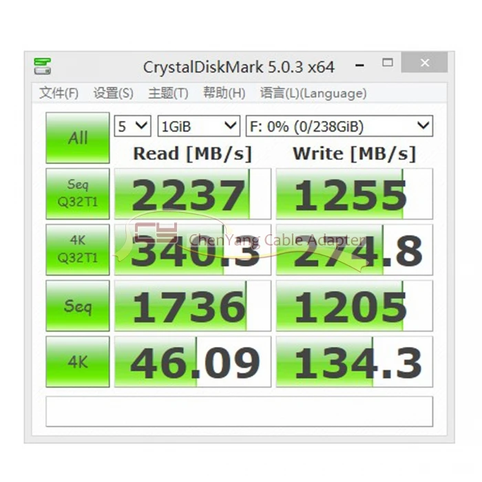 Chenyang-Cable CY PCI-E 3,0x4 полоса Хост адаптер конвертер карта M.2 NGFF M ключ SSD к Nvme PCI Express с охлаждающим вентилятором