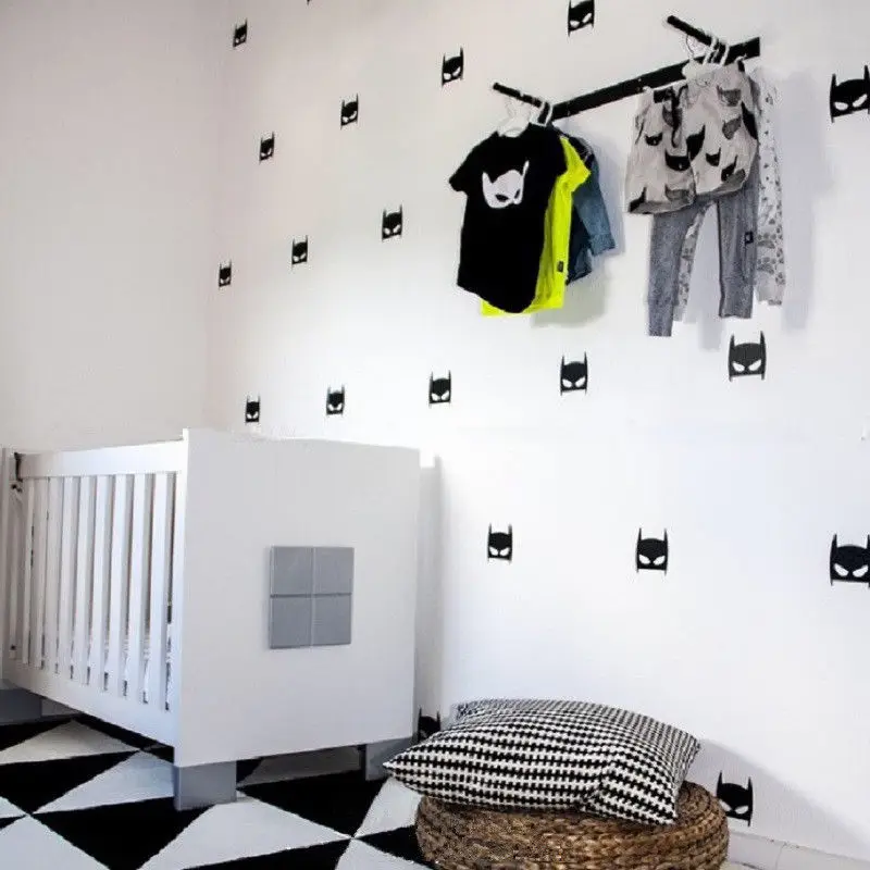 40 قطعة/المجموعة بطل باتمان قناع ملصقات الحائط القابلة للإزالة للأطفال الأطفال ملصق حائط من الفينيل 40 قطعة/المجموعة بطل باتمان قناع ملصقات الحائط القابلة للإزالة للأطفال الأطفال ملصق حائط من الفينيل