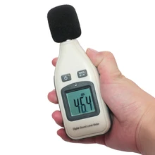 0-130dB цифровой Шум шумомер 1,5 дБ точность децибел Logger Тестер ЖК-дисплей автоматический ЖК-дисплей анализатор тестер D1047