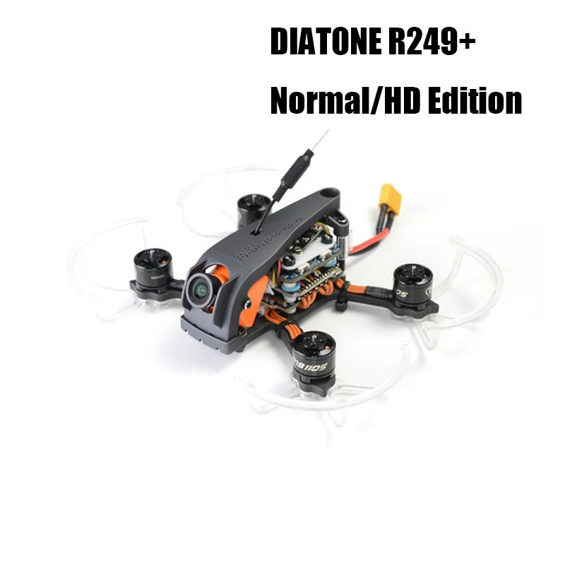 Diatone Innovations GT R249+ HD Edition 2,5 дюймов 4S F4 OSD 25A RunCam Micro Swift/split mini 2 TX200U FPV гоночный Дрон PNP