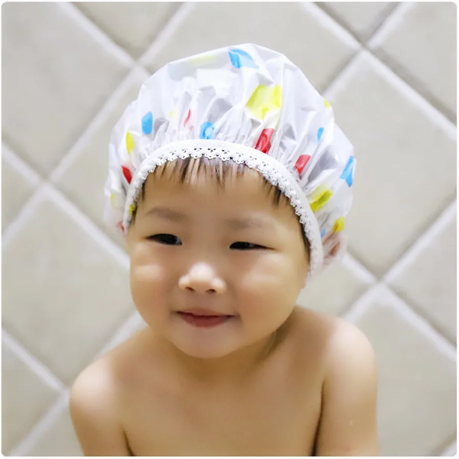 Водонепроницаемая Кепка, безопасная детская шапочка для душа, детский козырек для ванной, регулируемая детская шапочка для душа, защита глаз, защита для мытья волос, защита для детей