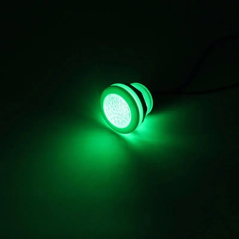 1 шт. водонепроницаемый RGB подводный светодиодный освещение для ванной светодиодный горячий настольная лампа Размер отверстия 53-55-60мм светодиодный спа свет бассейна без контроллера