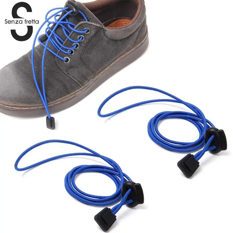 

Senza Fretta 1pairs Magnetic Shoelace Laces Fashion No Tie Elastic Sneaker Shoelaces Sports Shoe Unisex Laces No Tie Shoelaces