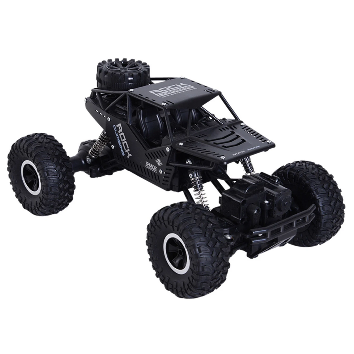 Радиоуправляемый автомобиль 1:18 4Wd 2,4 Ghz с дистанционным управлением гусеничный мини внедорожник скоростной рок Ровер игрушки для детей - Цвет: Black
