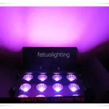 8/комплект водонепроницаемый 12x15 Вт dmx512 RGB 3in1 свет ip65 светодиодные прожекторы