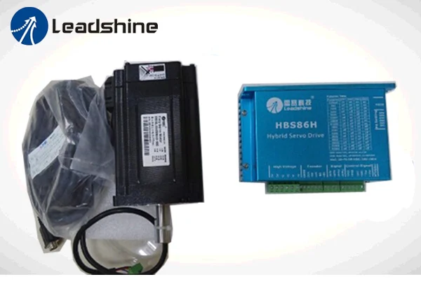 

400-500W HBS86H and 86HSM85-E1 Leadshine hybrid servo for CNC router/3D printer/cnc cutting machine