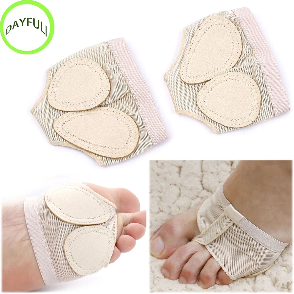 Drilling Thong Toe Undies Half Lyrical Shoe Forefoot Dance Paws Cover Foot
