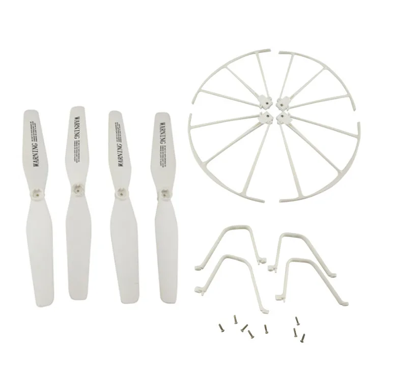 

SYMA X5UW X5UC RC Quadcopter Accessories Crash Pack propeller + landing gear + Protection Cover spare parts