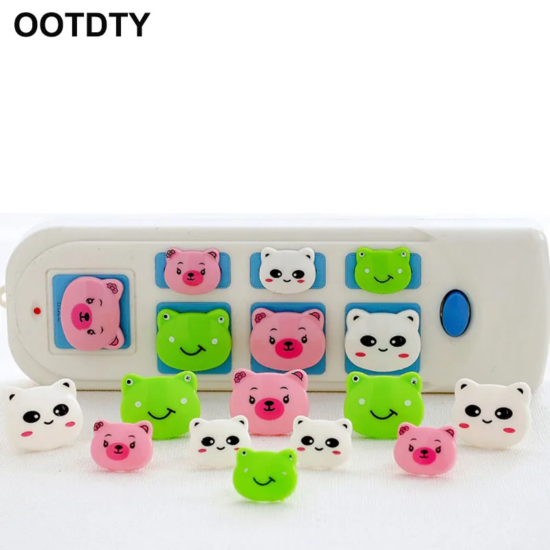 

Socket Cap 2/3 Holes Electric Plug Protector Baby Care Cartoon Children Safety