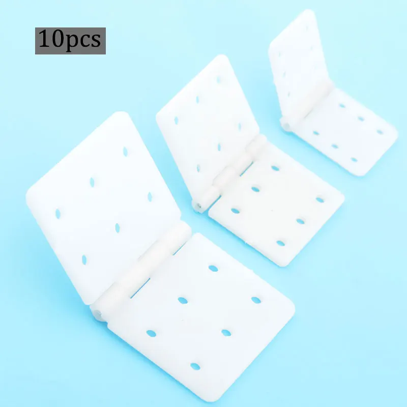 RC Plane Aircraft Nylon Hinges Pinned 20mm x 36mm 10pcs