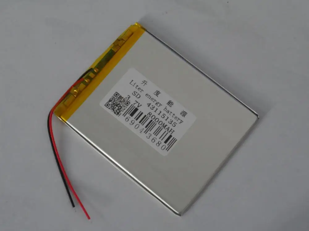 3.7v 8000mAh large capacity battery 43115135 MID Tablet PC |