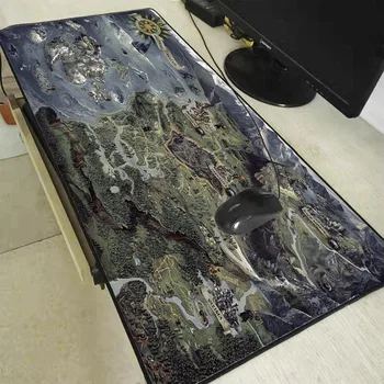 

Mairuige large 900x40/700x300/600x300mm World Map rubber mouse pad computer game tablet mousepad with edge locking For CSGO LOL