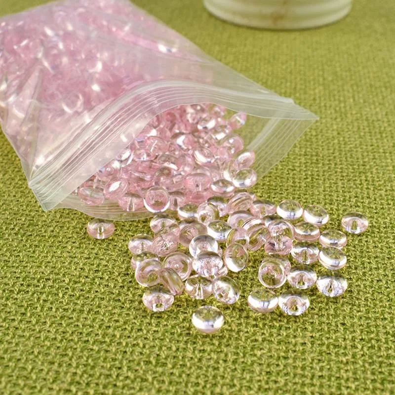 Новинка 1 сумка поставки слаймов плоские бусины Добавки Подвески DIY наполнитель