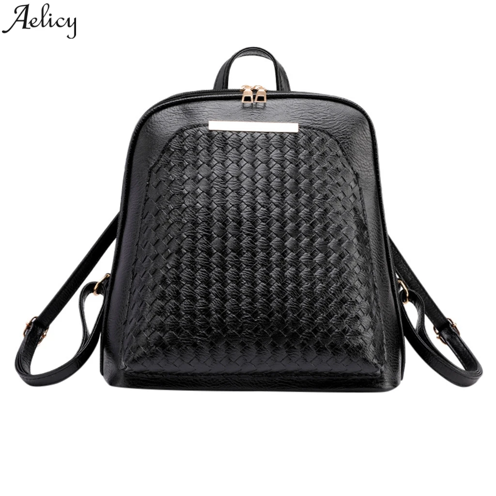 

Aelicy PU Women Backpack Large Mummy Bags Maternity Casual Bag For Outdoor Travel Female School Bags Soft Mummy Bag Backpack