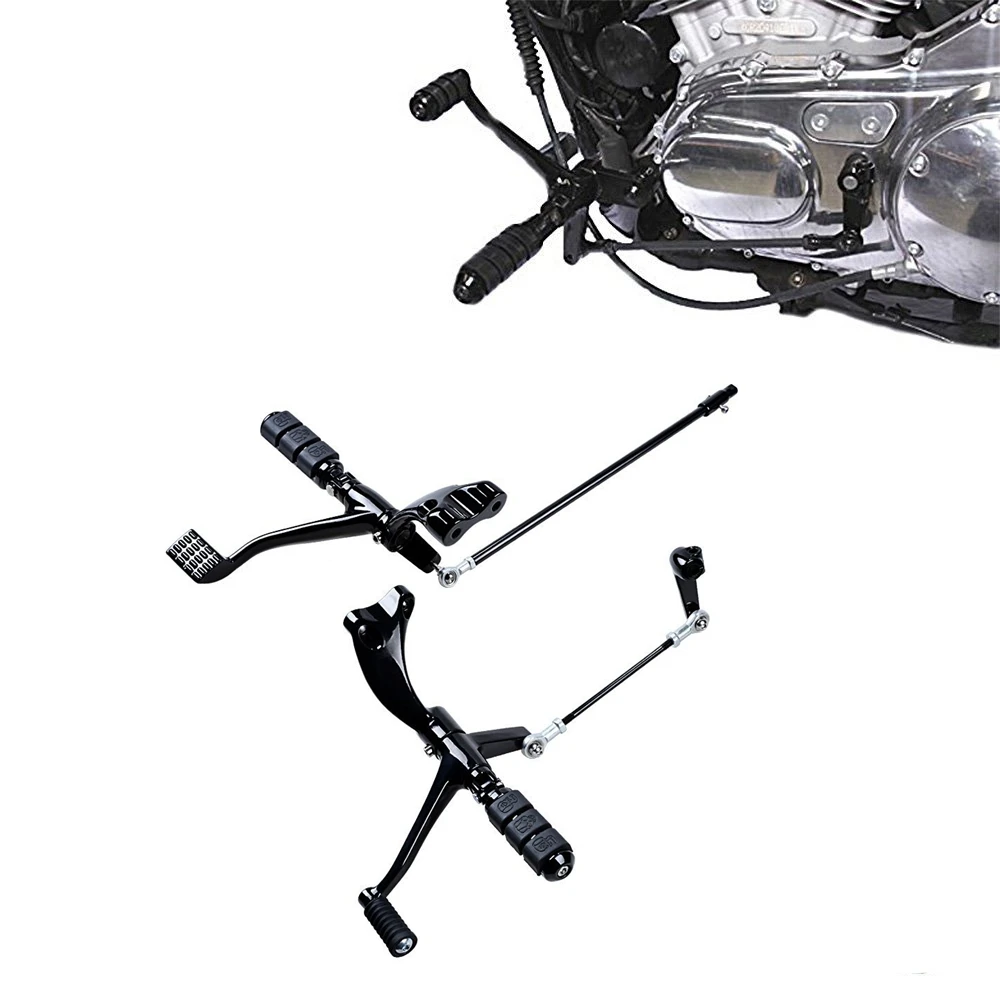 Full Set Forward Control Kit w/ Footpeg Set For Harley Sportster 1200