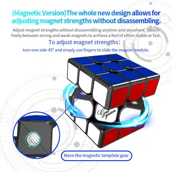 

Guoguan Yuexiao EDM GG7007 3x3x3 M Magic Cube Professional 3x3 Speed Cubes Puzzles 3 By 3 Speedcube