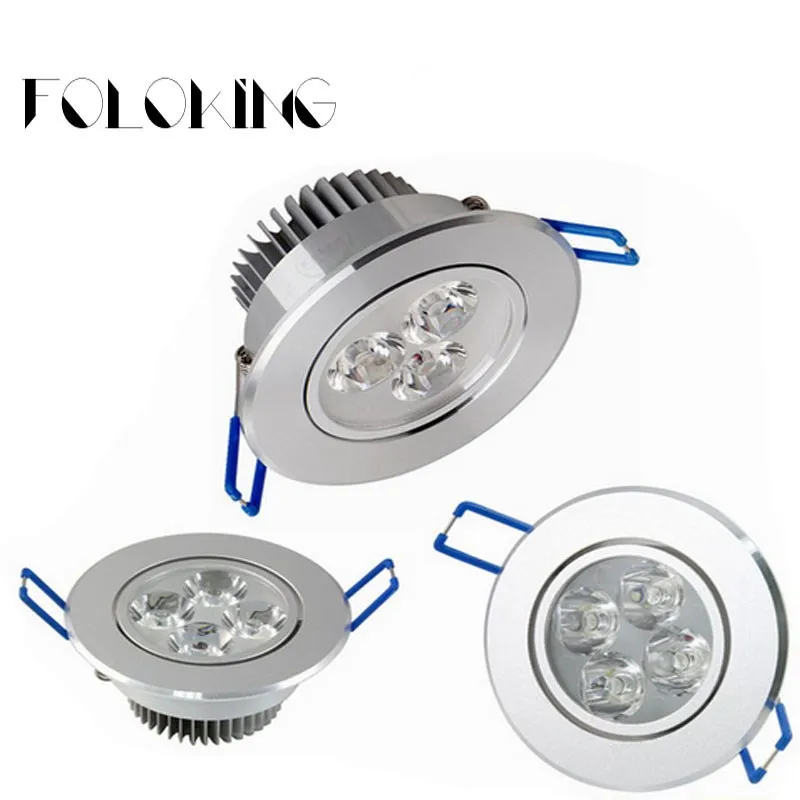 

5pcs Hot Sale CREE 6W 9W 12W 15W 21W LED Ceiling Downlight Dimmable led Downlight Recessed LED Spot Light AC85-265V