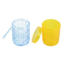 Eboyu(TM) 2 шт.* 3D Crystal Puzzle денежный ящик ручки контейнера модель Симпатичные DIY строительство игрушка в подарок Гаджет Crystal Puzzle