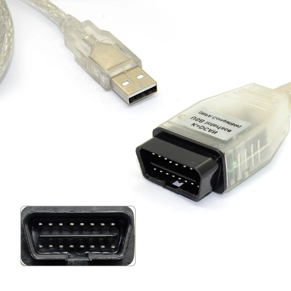 Для BMW INPA K + CAN с чипом FT232RL DCAN для USB интерфейс Полная диагностика Бесплатная
