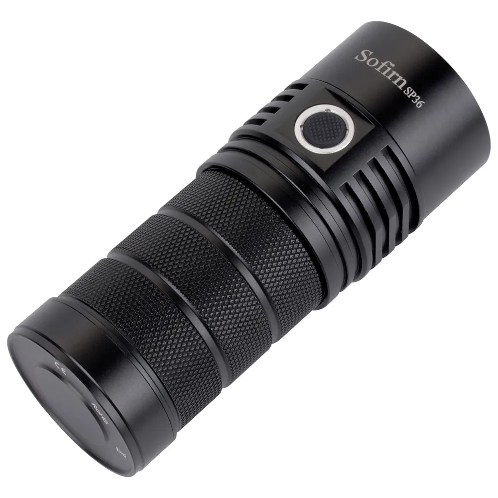 Sofirn SP36 4 * XPL2 мощный 6000LM светодиодный фонарик USB Перезаряжаемый 18650 многократная