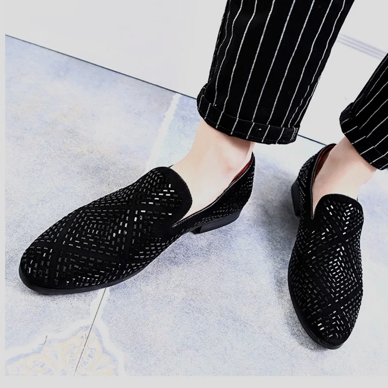 BUVAZIK Men casual leather shoes Summer new men's slip-on pointed toe shoes men flats genuine leather loafers big size 39-47 BUVAZIK Men casual leather shoes Summer new men's slip-on pointed toe shoes men flats genuine leather loafers big size 39-47