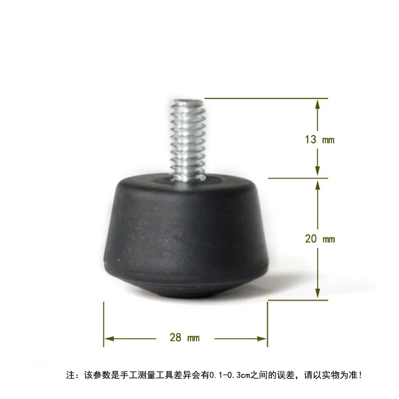 3 шт. Универсальный Противоскользящий 1/4 дюймов штатив монопод резиновая ножка шип для Andoer Benro Gitzo Manfrotto штатив монопод