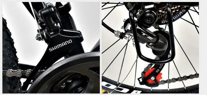 Flash Deal 26-Inch Mountain Bike Taiwan Micro-Rotating 27-Speed Bicycle Disc Brake Aluminum Alloy Lock Front Fork Bicycle 3