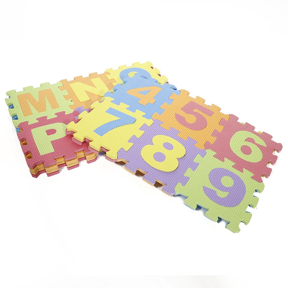 36 шт. детские напольные головоломки игровой коврик буквы детская головоломка пена eva коврик пазл разбивающий-холодостойкий Защита окружающей среды
