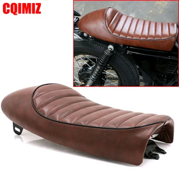 

Vintage Hump Saddle Cafe Racer Motorcycle Seat For Honda CB125S CB200 CB350 CB400 Kawasaki Z750 Suzuki T250 Yamaha RD125 250