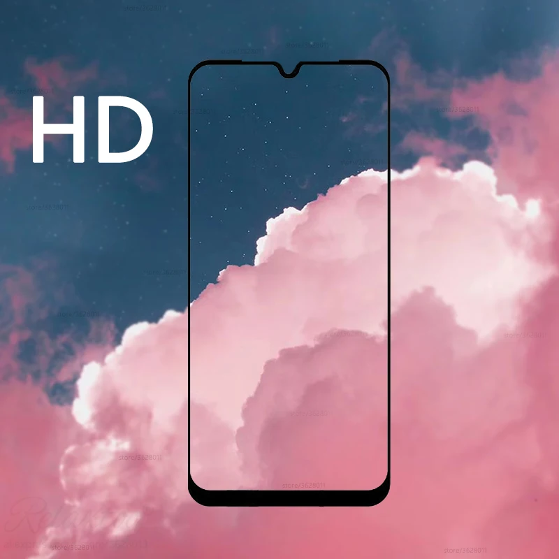 Закаленное защитное стекло 2 в 1 для Samsung Galaxy A50 A70 A30 A20 A10|Защитные стёкла и плёнки| |