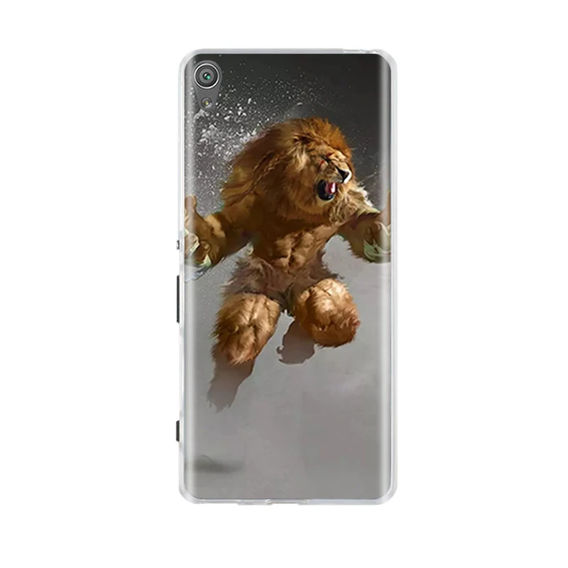 Чехол для sony Xperia XA/XA1 Plus/XA1 Ultra, мягкие силиконовые сумки из ТПУ, 3D милый чехол для sony XA F3111 F3112, чехол для телефона s
