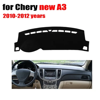 

Car dashboard cover mat for Chery new A3 2010 to 2012 years Left hand drive dashmat pad desk pad car dashboard accessories