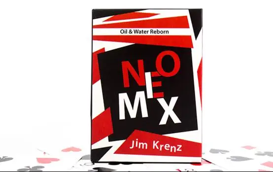 NeoMix(Gimmick и онлайн инструкции) от Jim Krenz, волшебные карты, профессиональные магические трюки, мерцающие карты, волшебные карты шоу