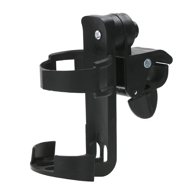 

Universal Rotatable Baby Stroller Parent Console Organizer Cup Holder Home Bathroom Shower Curtain Poles E5M1
