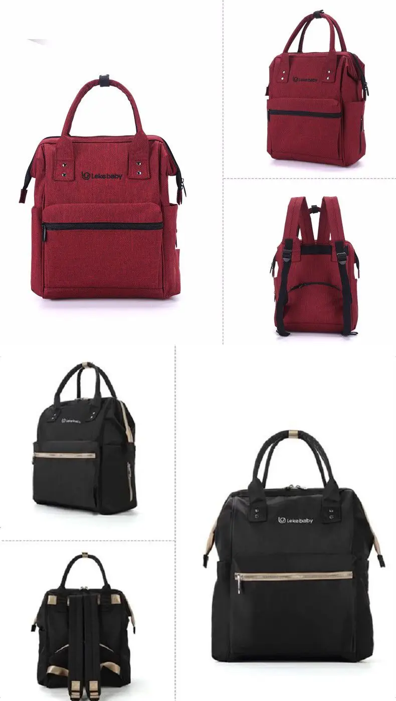Lekebaby, новинка, Детская сумка для мамы, дорожный рюкзак, большая сумка для подгузников, органайзер, подгузники, сумки для подгузников, сумки для мам и детей