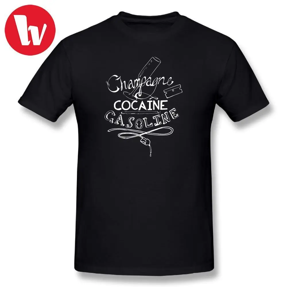 

Panic At The Disco T Shirt Men Print T Shirts Champagne Gasoline Oversized T-Shirt Cotton Wholesale Graphic Music Tee Shirt