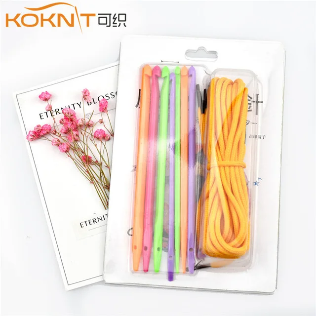 KOKNIT-Multicolor-Plastic-Knitting-Needles-Crochet-Hooks-Knit-Needle-DIY-Weave-Tools-Home-Sewing-Supplies.jpg_640x640