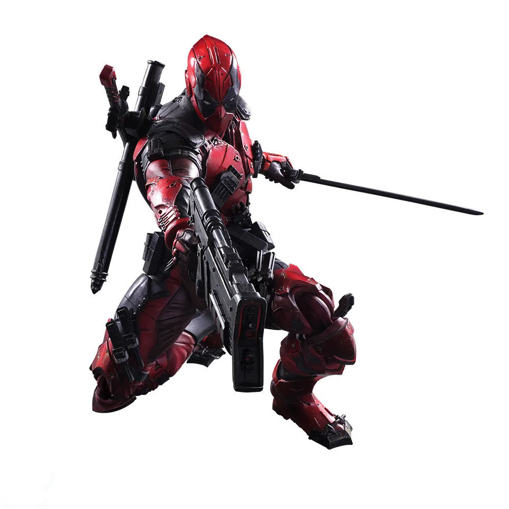 Фигурка Дэдпула X Men MEN Play Arts Kai Дэдпул Уэйд Уинстон Вилсон играть арт Ай ПВХ