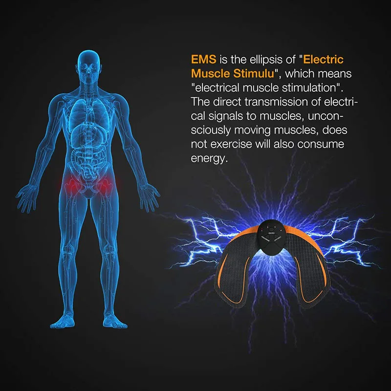 EMS Buttocks Butt Stimulator HipTrainer Intelligent Woman ABS Sport Fitness Gym Muscle Stimulator Buttock Slimming Massager (11)