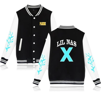 

Lil Nas X Rapper Print Baseball Jacket Women/Men Spring Summer Casual Fashion Comfortable Coat Jacket Hot Sale