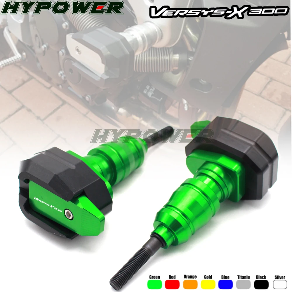 

For KAWASAKI VERSYS-X 300 2017-2018 Motorcycle CNC Falling Protection Frame Slider Fairing Guard Anti Crash Pad Protector