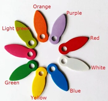 

300pcs 6*16.5mm Rotating Buttons Mix color Scrapbooking Latches Brads Locks Anchors Photo Frame Album Paper Embellishment DIY