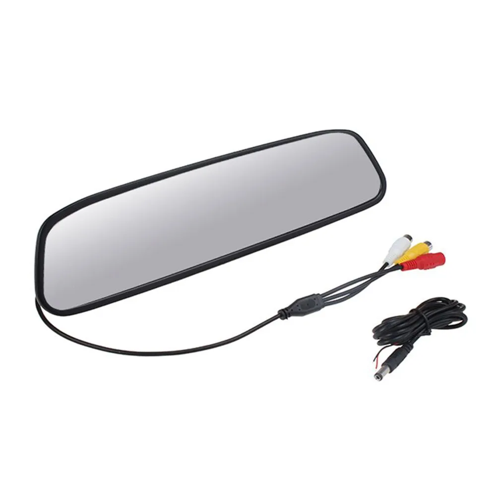 High resolution 5 TFT LCD Car Rear View Bracket Mirror Monitor Parking Assistance 5 inch screen