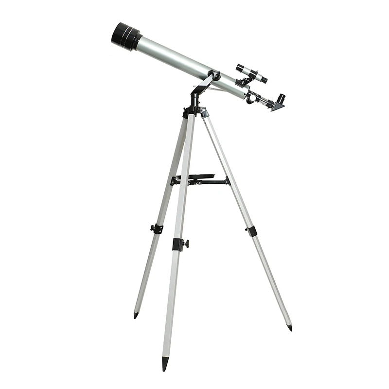 High Quality 525 Times Zooming Astronomical Telescope 70060 Monocular Refractive Telescope with Portable Tripod and Carrying Bag
