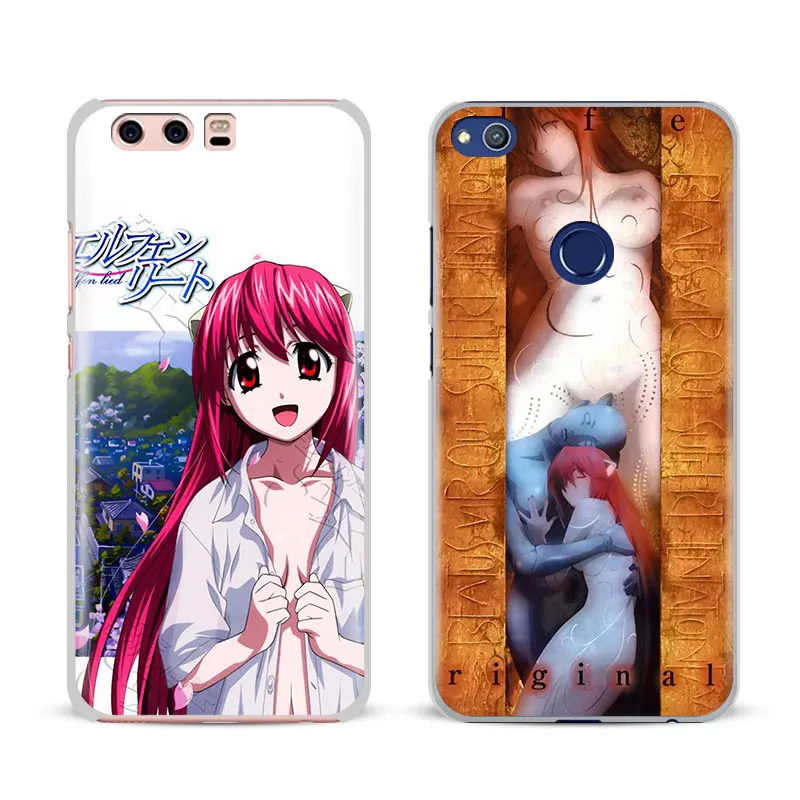

Elfen Lied Lucy Anime Phone Case Cover Shell For Huawei P8 9 10 Lite 2017 Honor 6x 8 V8 V9 V10 Mate 7 8 9 10 Pro Nova Plus 2