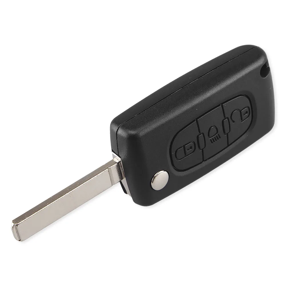 KEYYOU для Citroen C2 C3 C4 C5 C6 C8 флип чехол для дистанционного ключа от машины крышка оболочки Fob VA2 Blade CE0523 3 кнопки